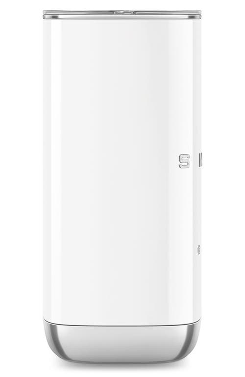 Smeg Mini Milk Frother In White
