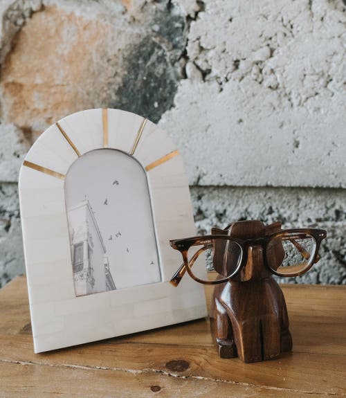 Matr Boomie Mukhendu Arch 4x6 Picture Frame In White - Arch