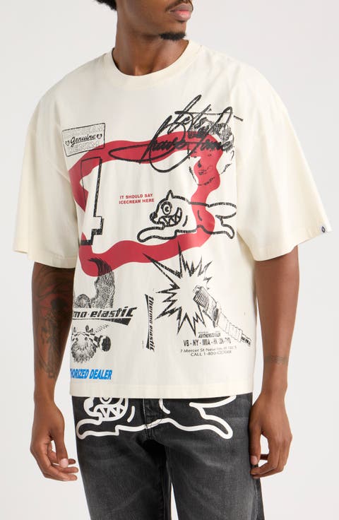 Melon Cotton Graphic T-Shirt