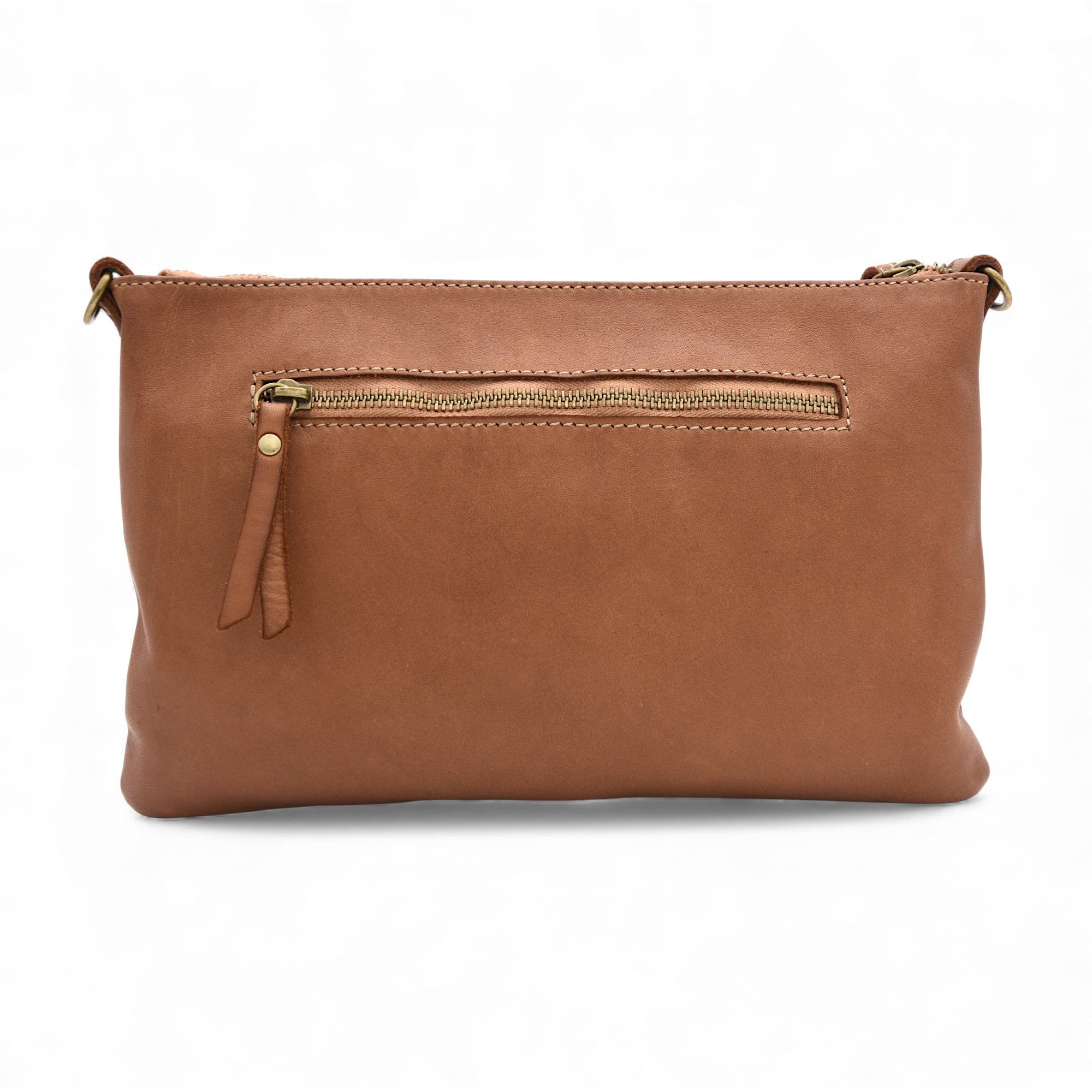 Bolsa Nova Boho Clutch, Alternate, color, Cognac