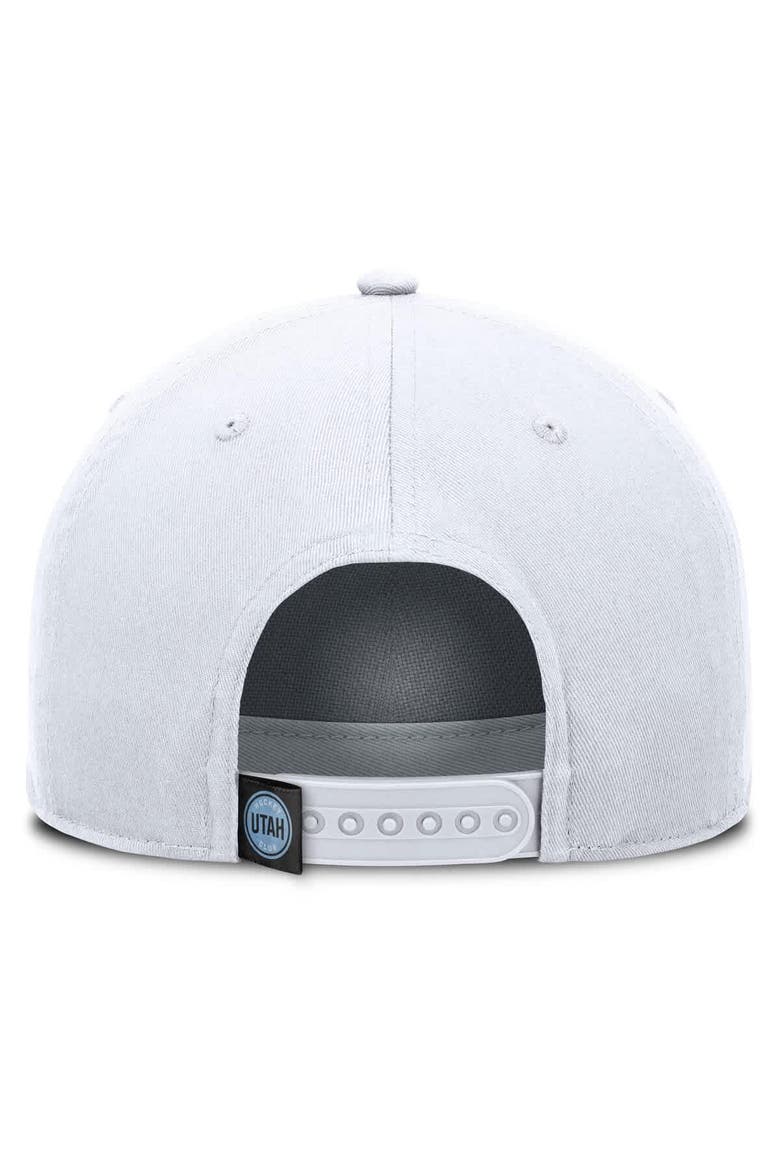 Men's Fanatics White Utah Hockey Club Rope A-Frame Adjustable Hat, Alternate, color, White