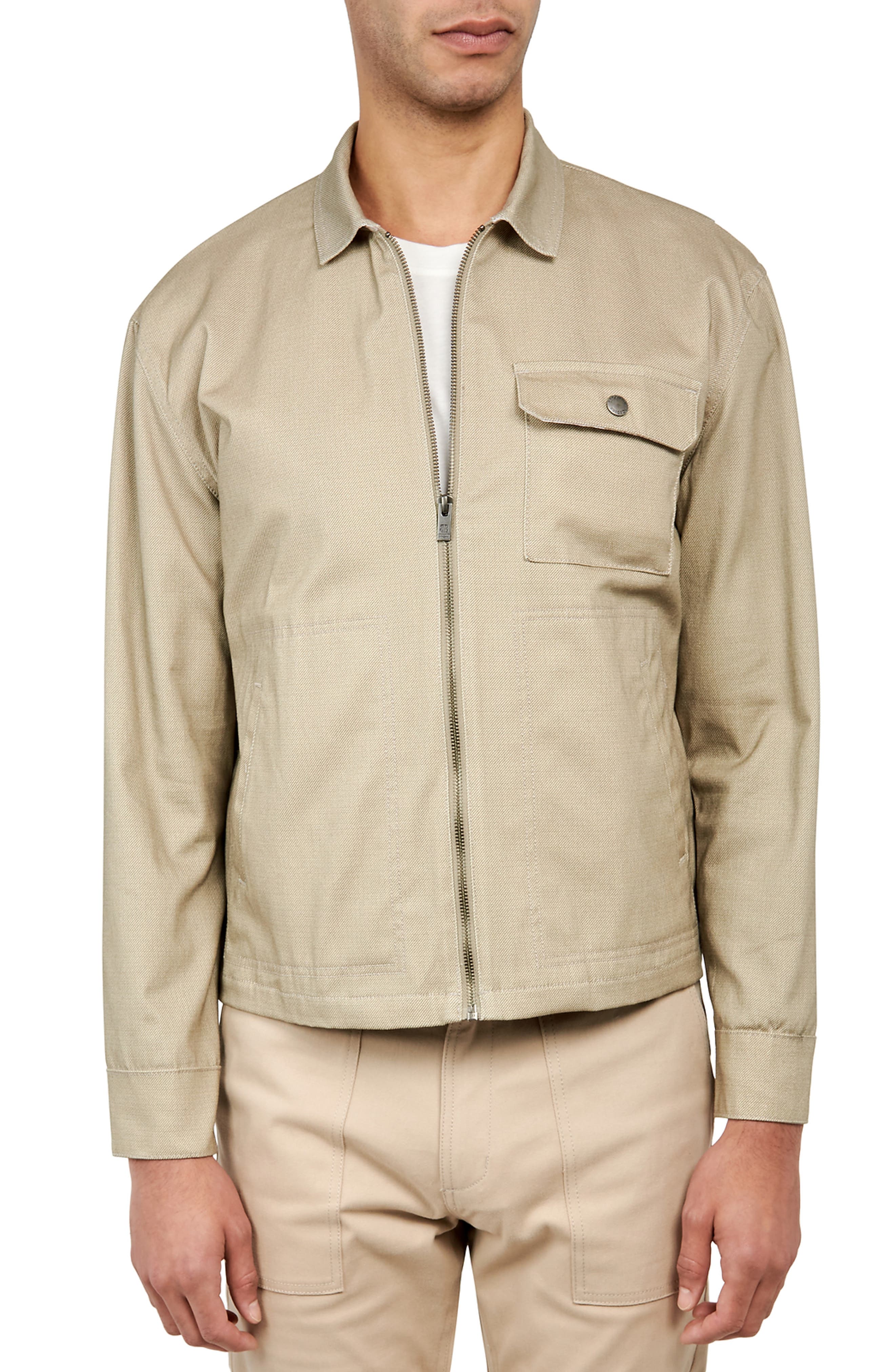 Slim Fit Solid Brooklyn Bridge Jacket