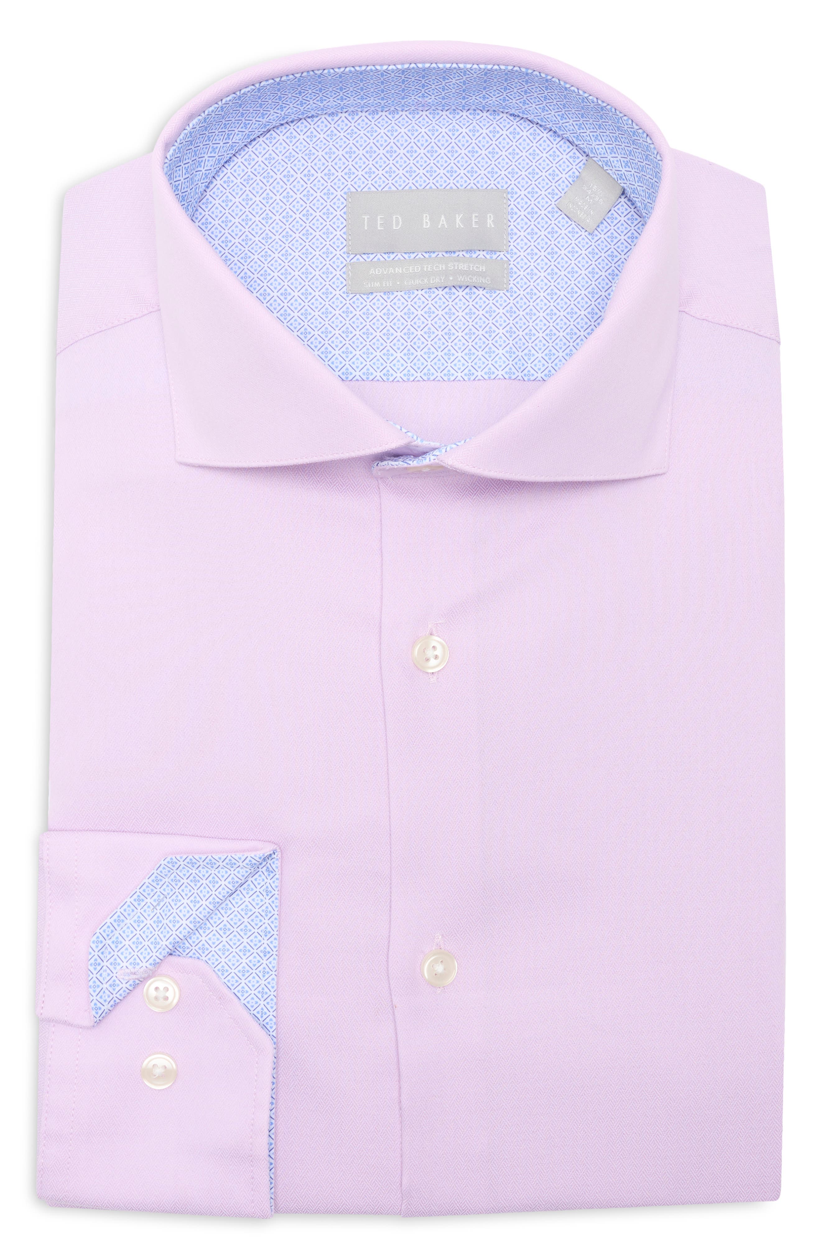 Ted Baker London Slim Fit Advanced Tech Stretch Dress Shirt