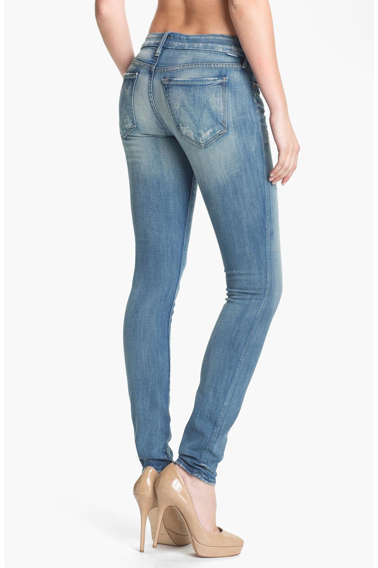 'The Looker' Skinny Stretch Jeans, Alternate, color, CREAM SODA