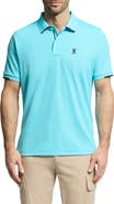 Psycho Bunny Elliston Slim Fit Sport Piqué Polo
