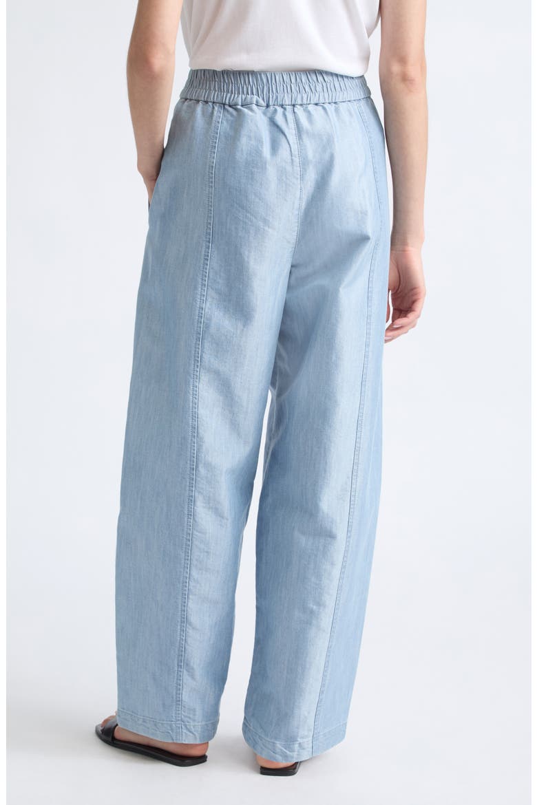 Wide Leg Trousers, Alternate, color, DENIM
