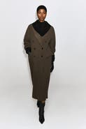 COS Tailored Double-faced Wool Long Coat