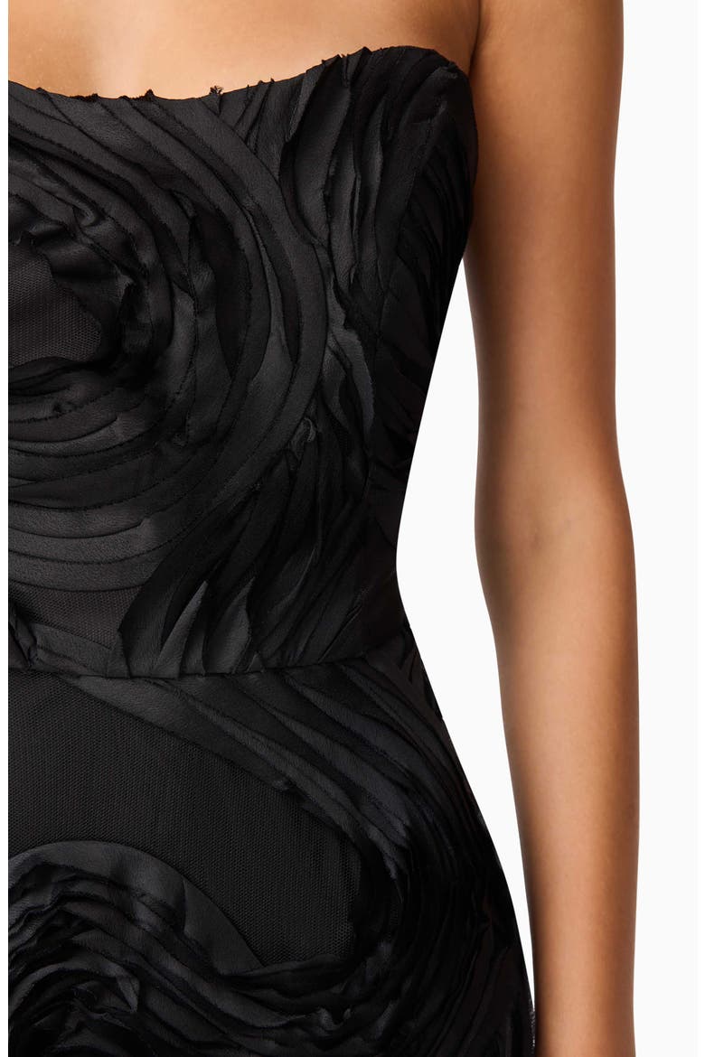 Asher Sleeveless Cocktail Dress, Alternate, color, BLACK