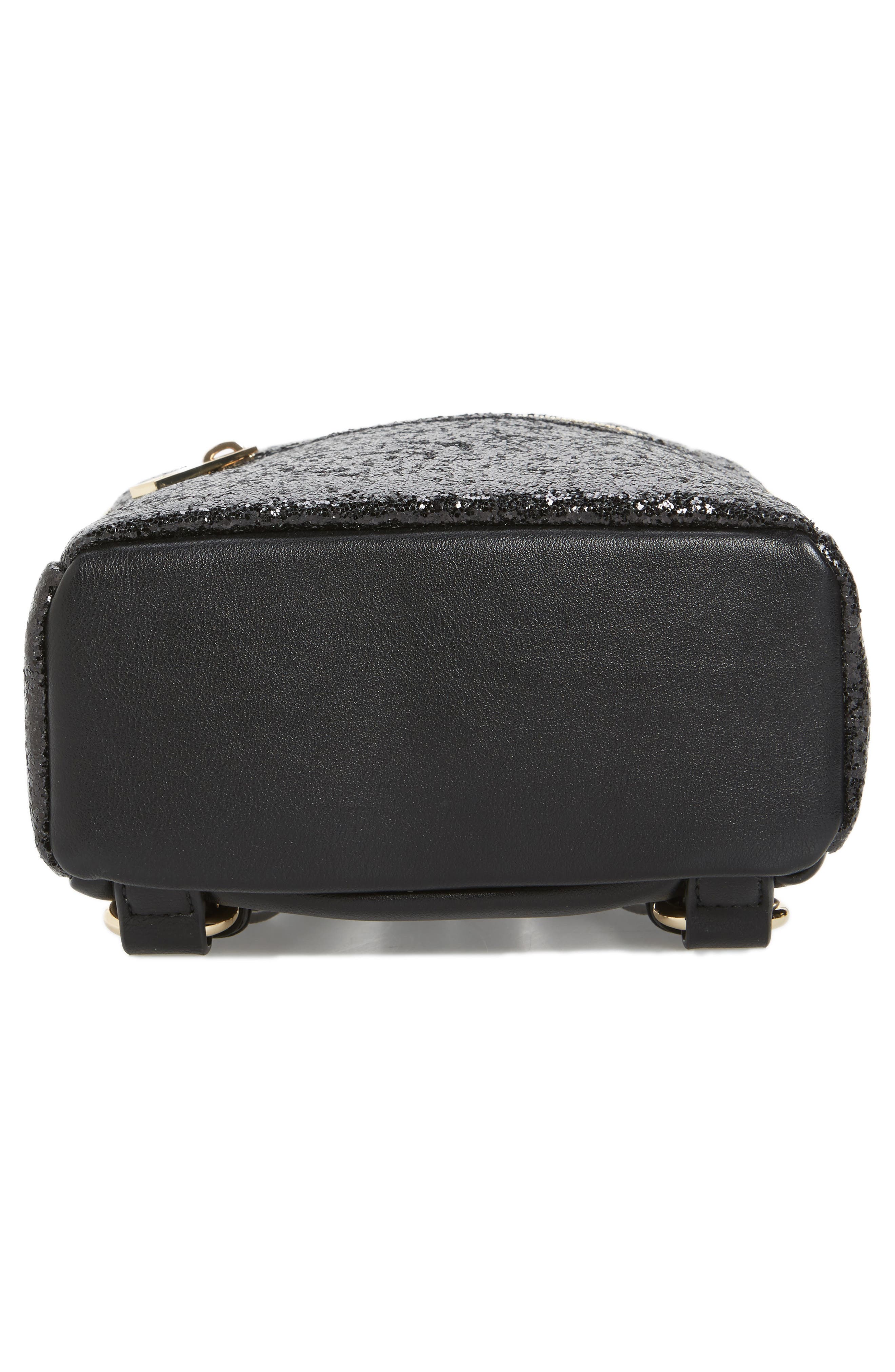 Mali + Lili Glitter Vegan Leather Backpack, Alternate, color, 