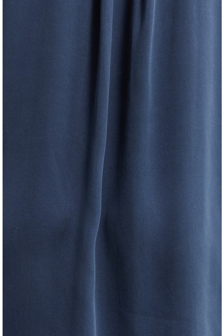 Washable Silk Sleepshirt, Alternate, color, DEEP BLUE/TRANQUIL WHITE