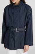 FRAME The Denim Short Field Trench