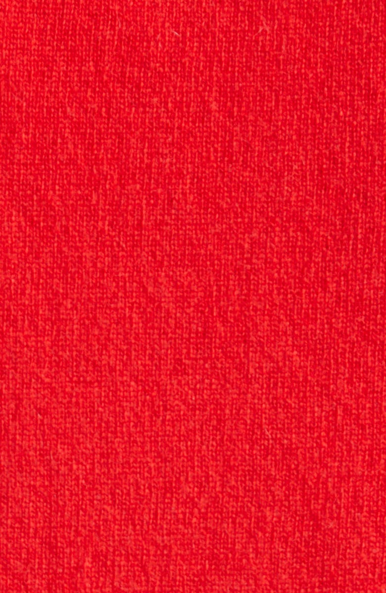 NACKIYÈ Short Sleeve Cashmere Sweater, Alternate, color, Rouge