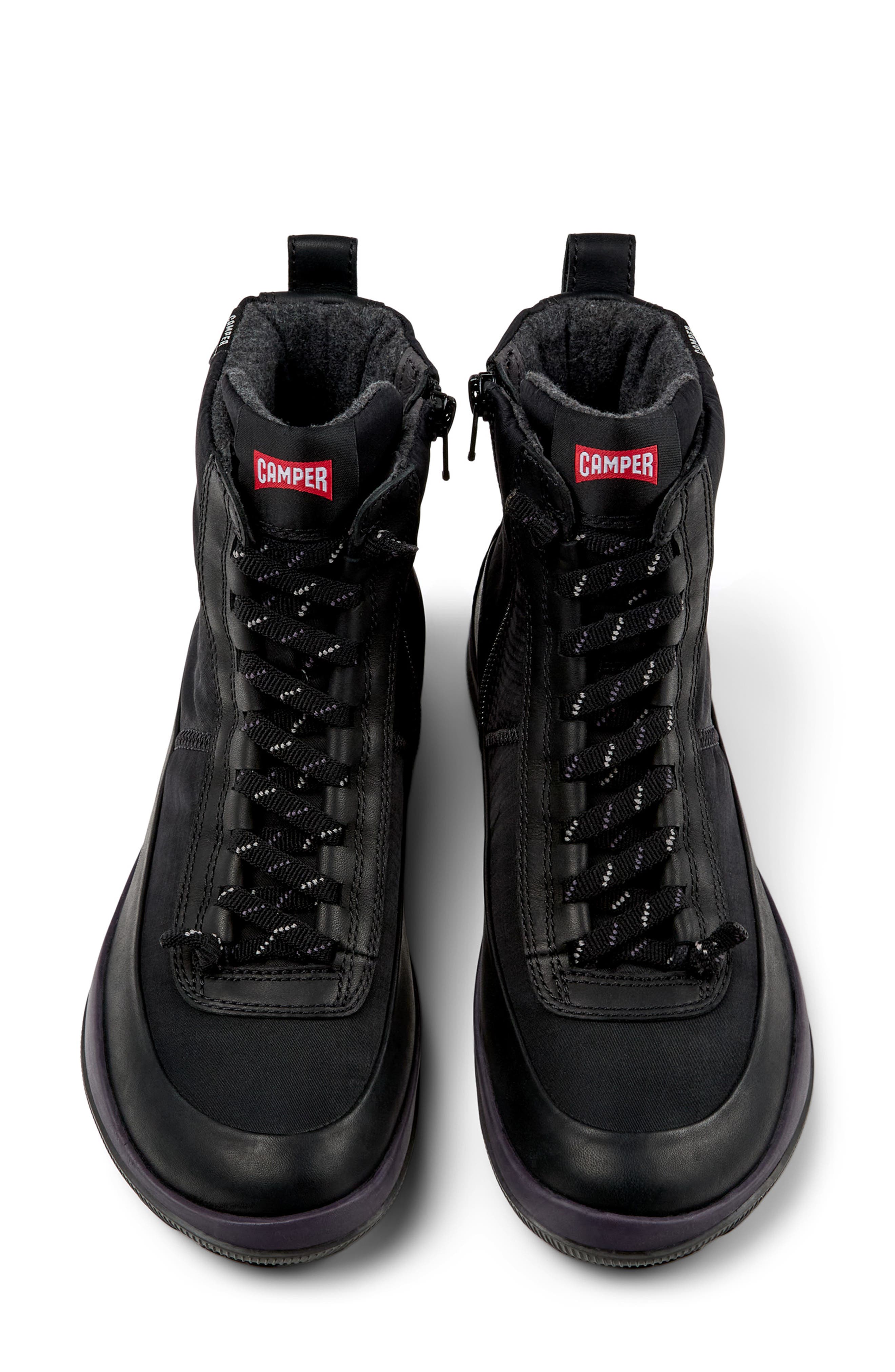 Camper Peu Pista Waterproof Boot, Alternate, color, Black