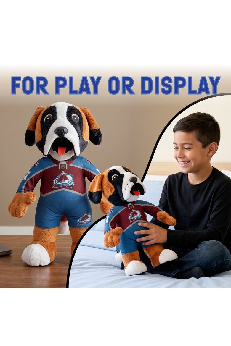 Colorado Avalanche Bernie18" Jumbo Mascot Plush Figure, Alternate, color, None