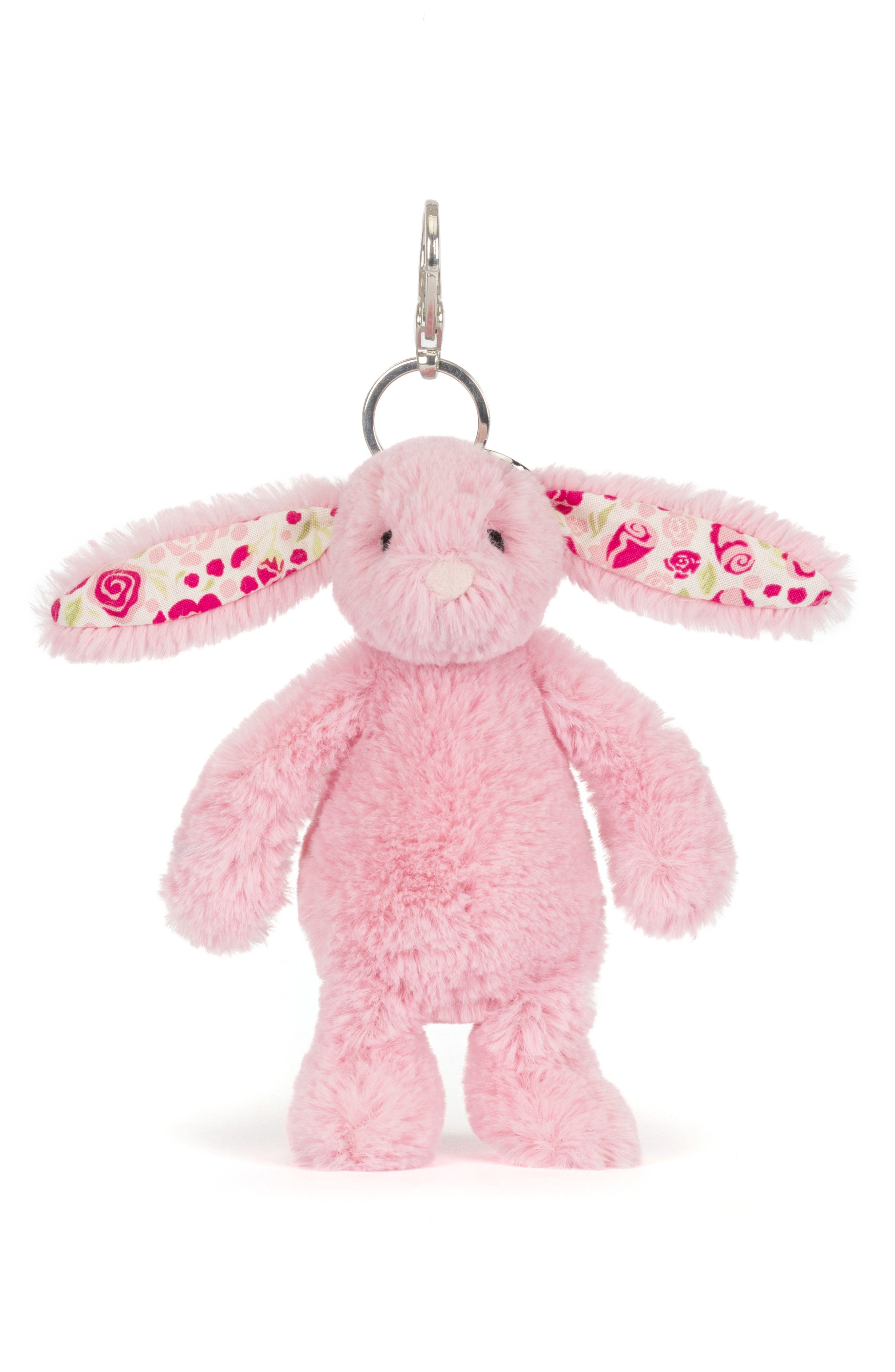 Jellycat Blushkin Blossom Bunny Stuffed Animal Bag Charm | Nordstrom