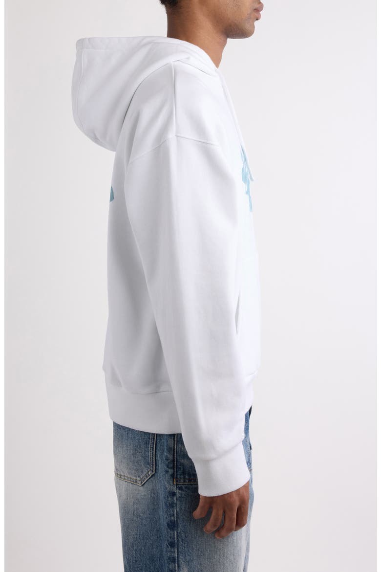 Boxy Fit Graphic Hoodie, Alternate, color, WHITE