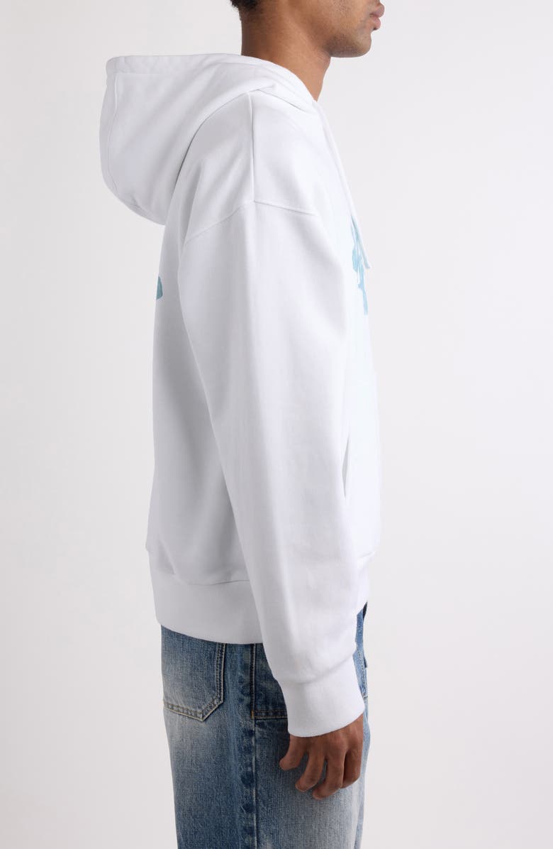 Givenchy Boxy Fit Graphic Hoodie, Alternate, color,