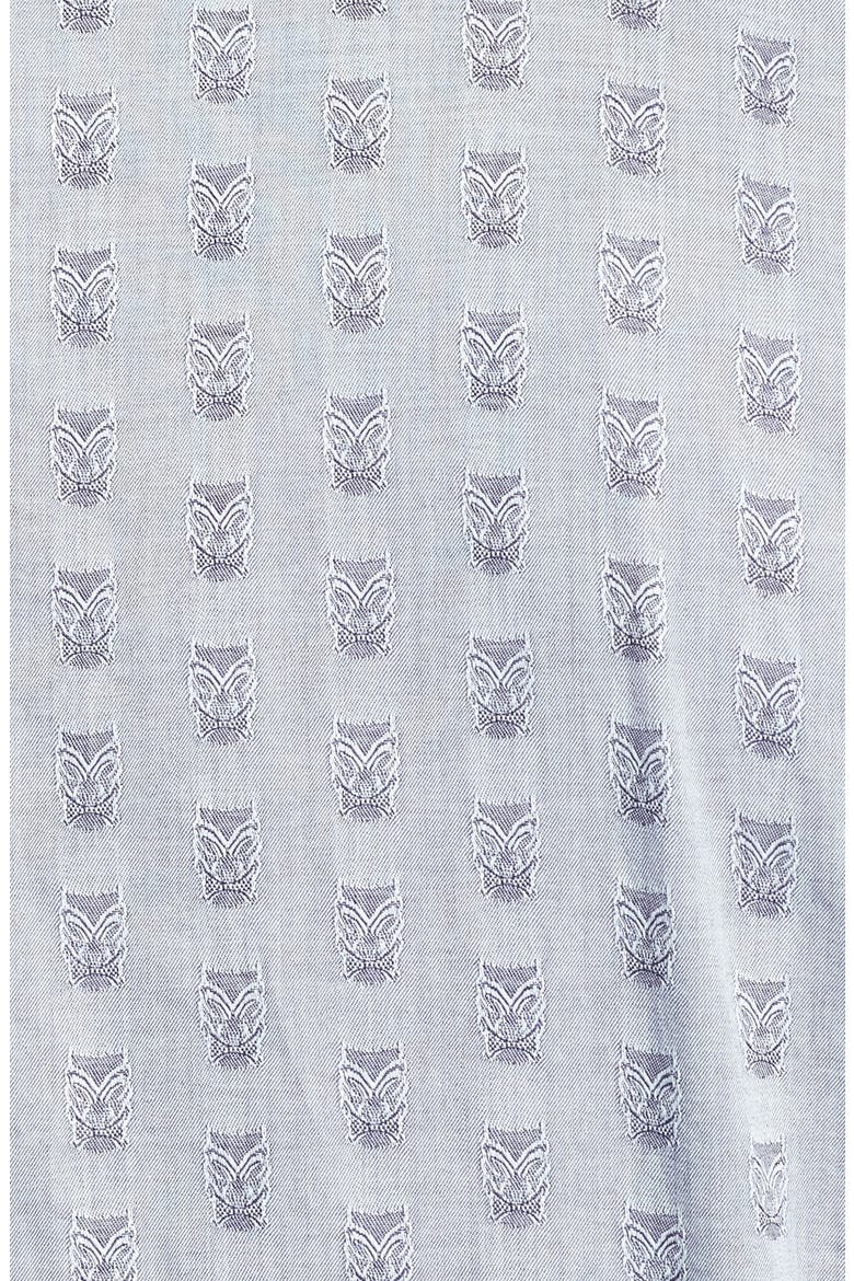 'Tijuana' Tailored Fit Jacquard Sport Shirt, Alternate, color, GREY
