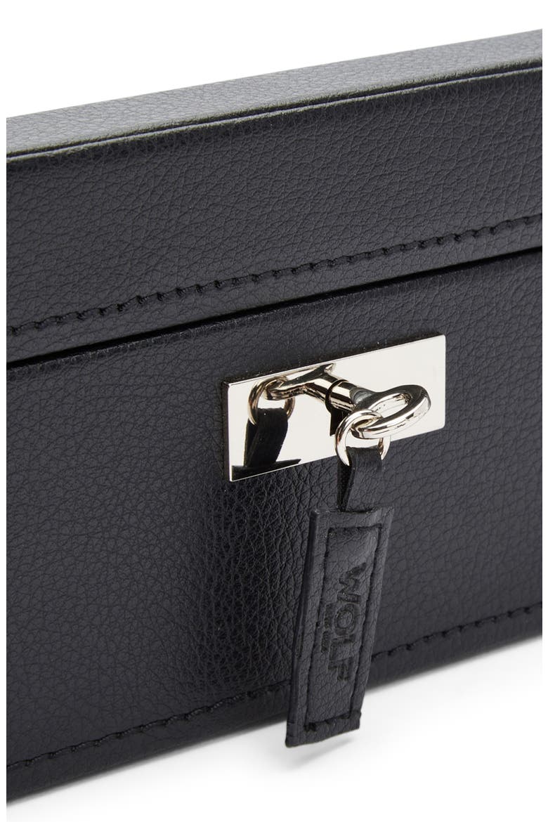 Roadster 8-Piece Watch Box, Alternate, color, BLACK