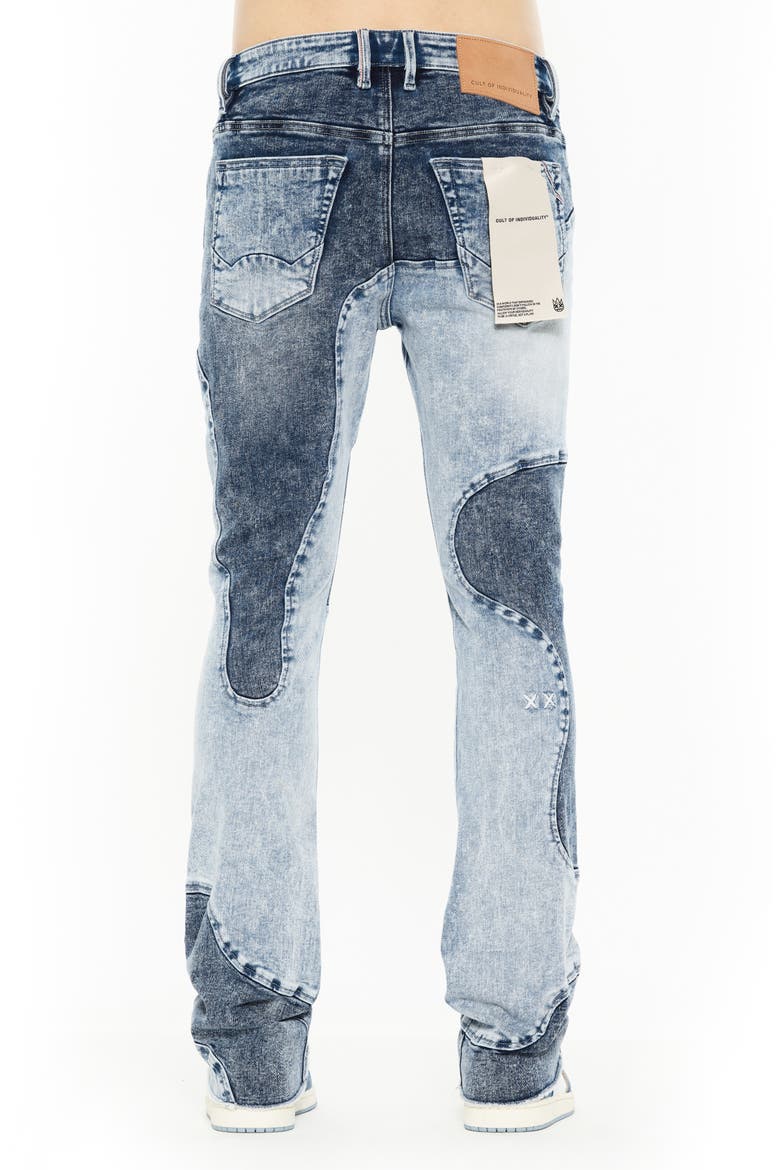 Lenny 603 Bootcut Jeans, Alternate, color, SWIRL
