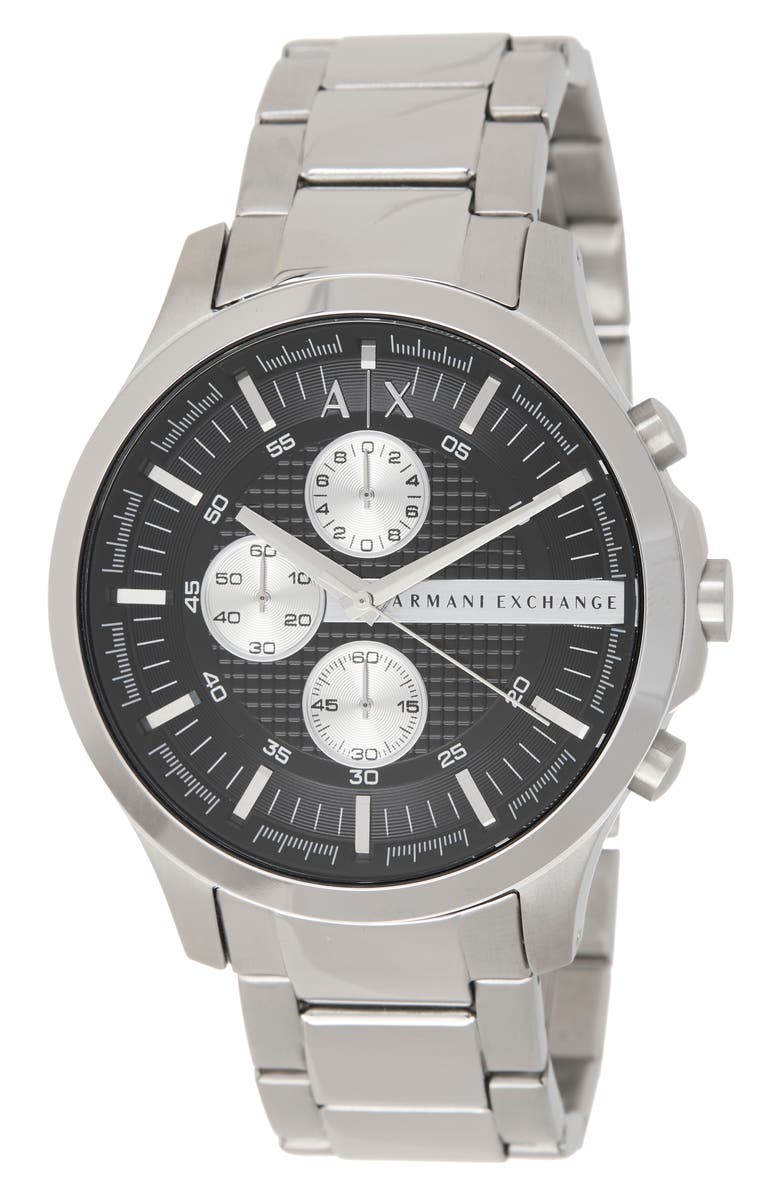 AX Armani Exchange Men's Chronograph Bracelet Watch, 46mm, Main, color, 