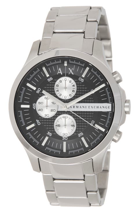 Men's Chronograph Bracelet Watch, 46mm