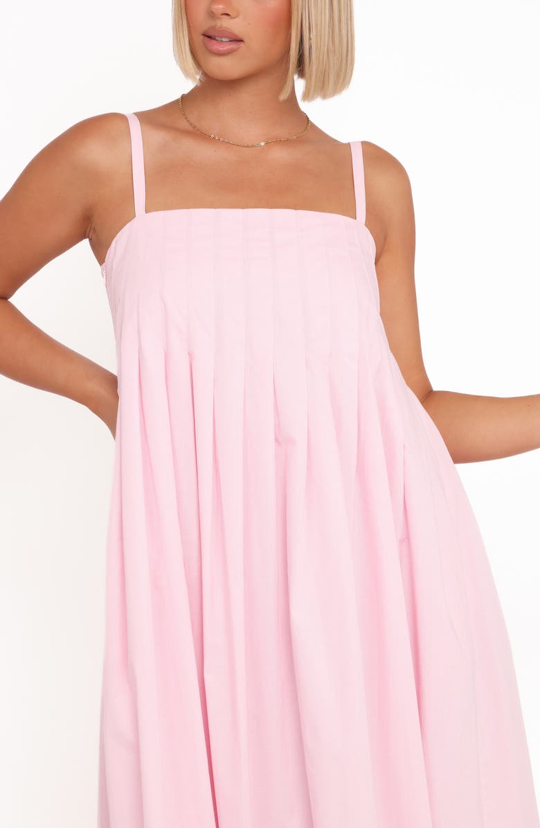 Petal & Pup Corfu Pleat Maxi Dress, Alternate, color, Pink