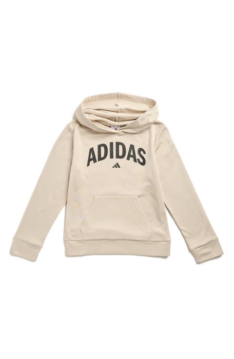 Kids' Graphic Recycled Polyester Fleece Hoodie (Big Kid)