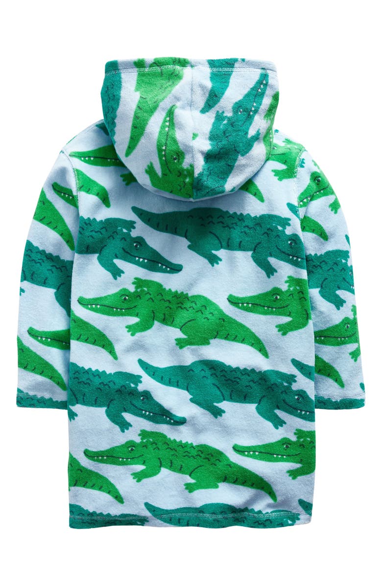 Mini Boden Kids' Terry Cloth Hooded Cover-Up, Alternate, color,