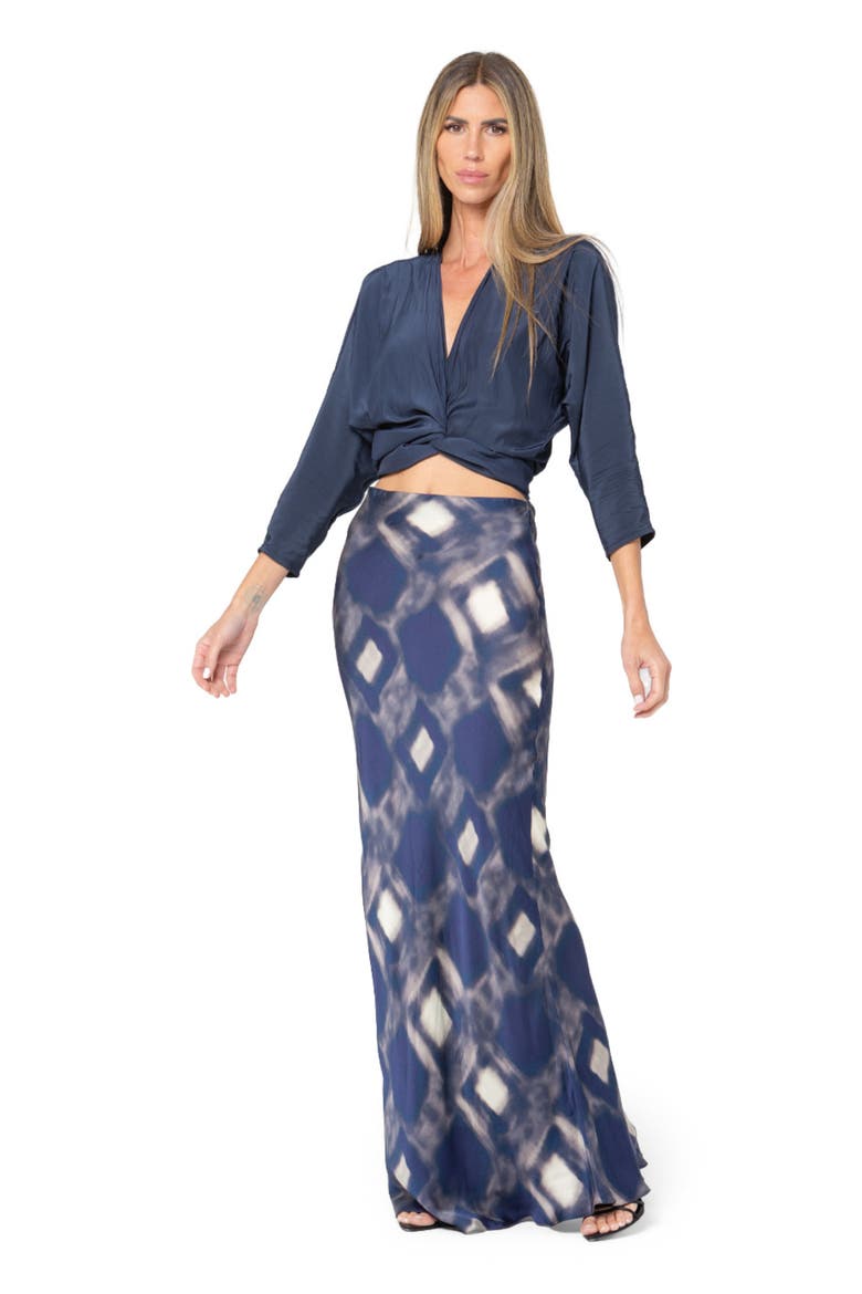 Meadow Skirt, Alternate, color, Indigo Brick