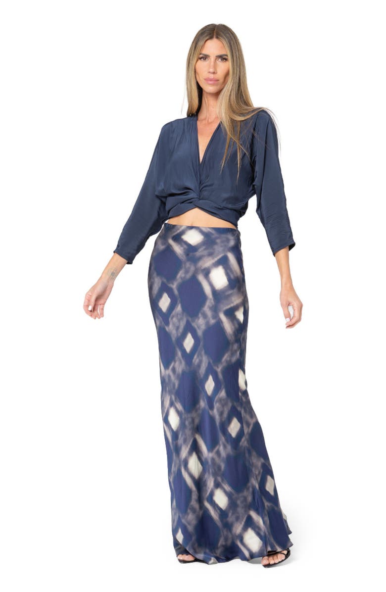 JBQ Meadow Skirt, Alternate, color, Indigo Brick