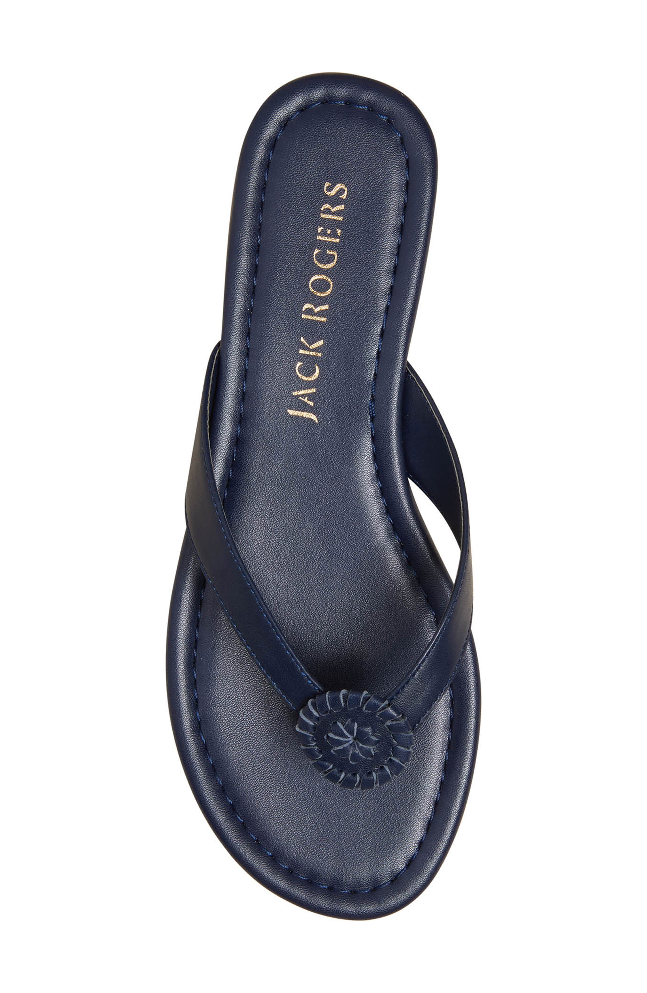 Rowan Flip Flop, Alternate, color, MIDNIGHT LEATHER