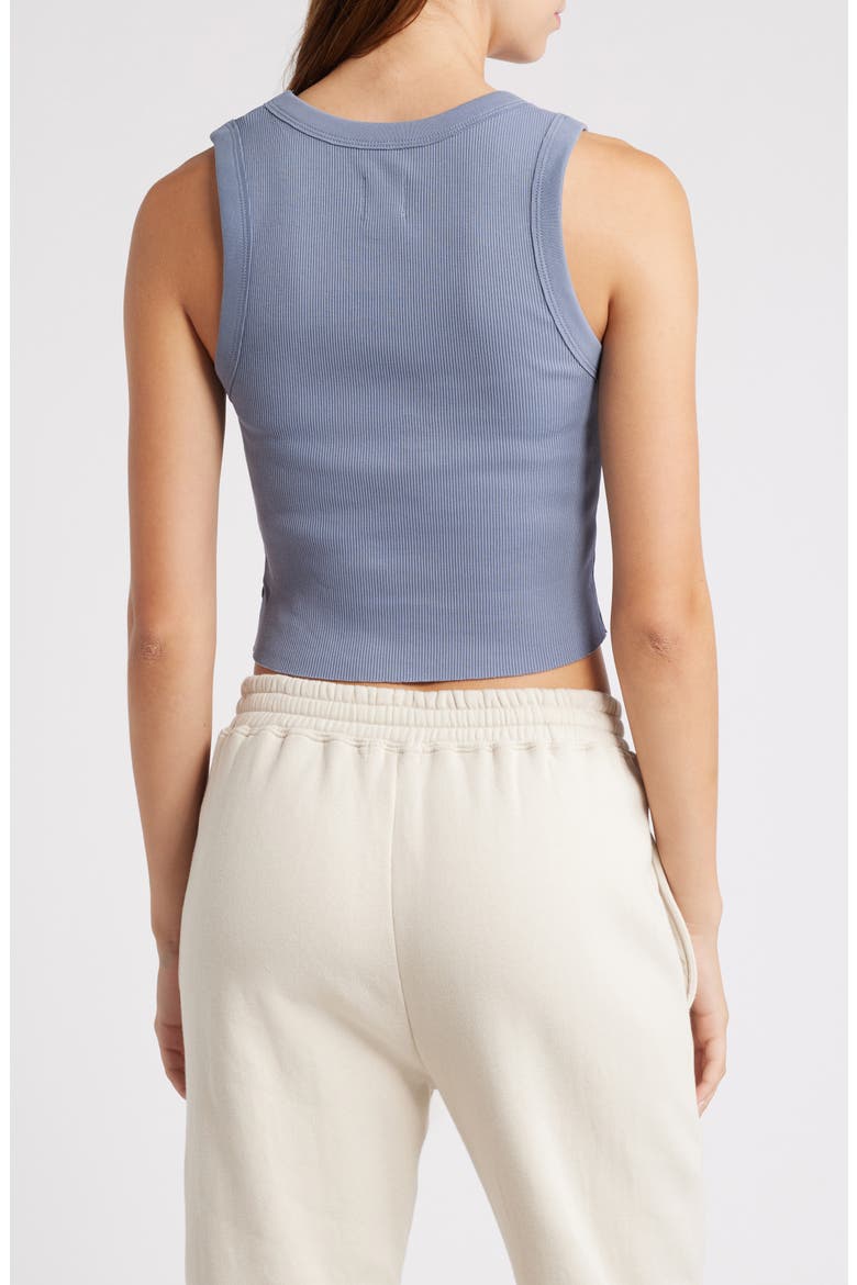 Better Luck Next Time Rib Crop Tank, Alternate, color, GREY