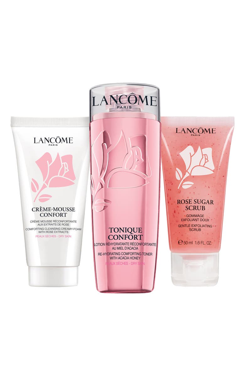 Lancôme Confort Skin Care Set USD $45 Value, Alternate, color, 