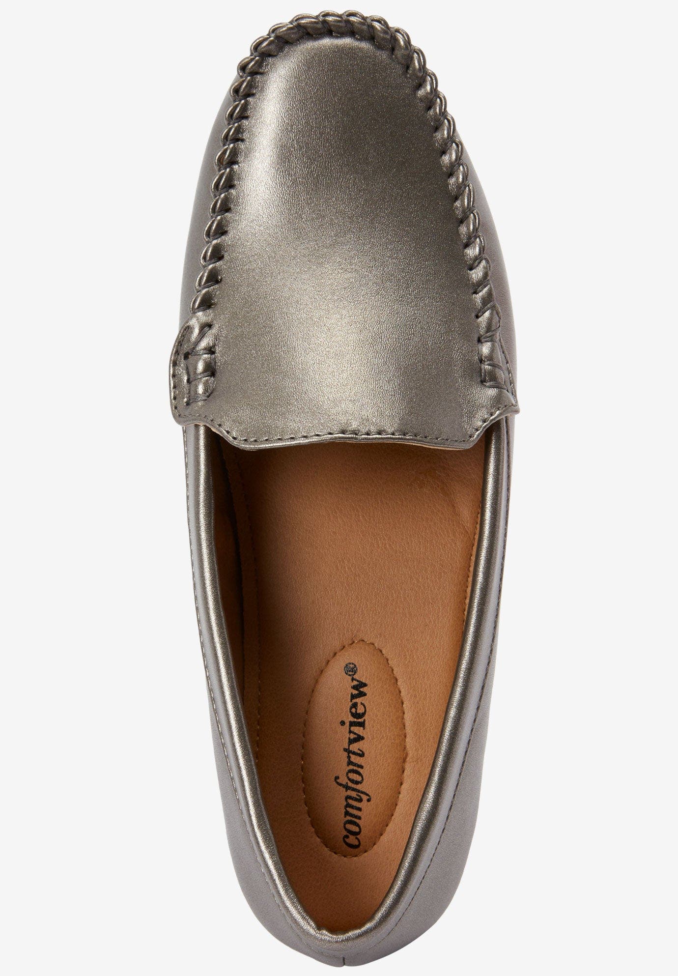 The Milena Slip On Flat, Alternate, color, GUNMETAL