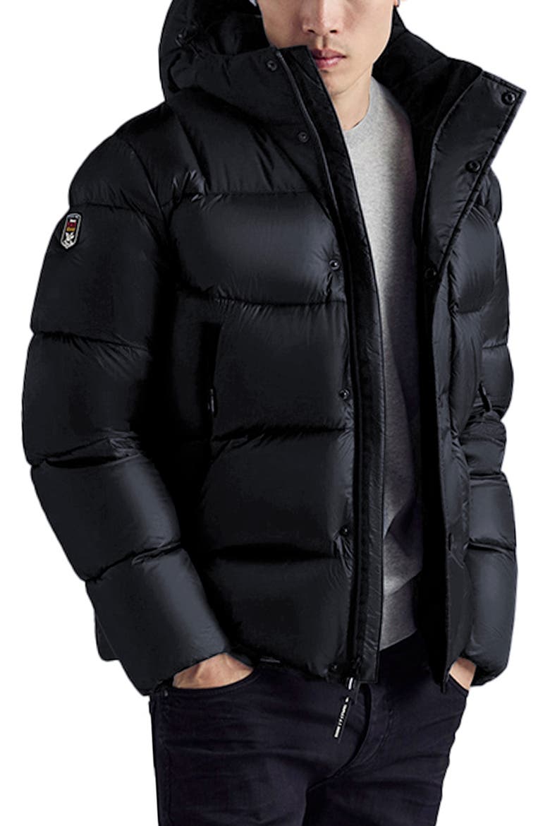 Rockhopper Men's Puffer Down Jacket, Main, color, Black
