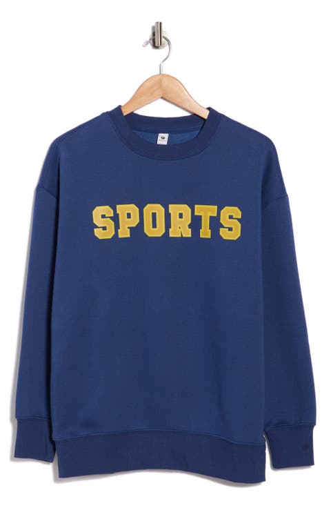 Varsity Vault Fleece Graphic Sweatshirt