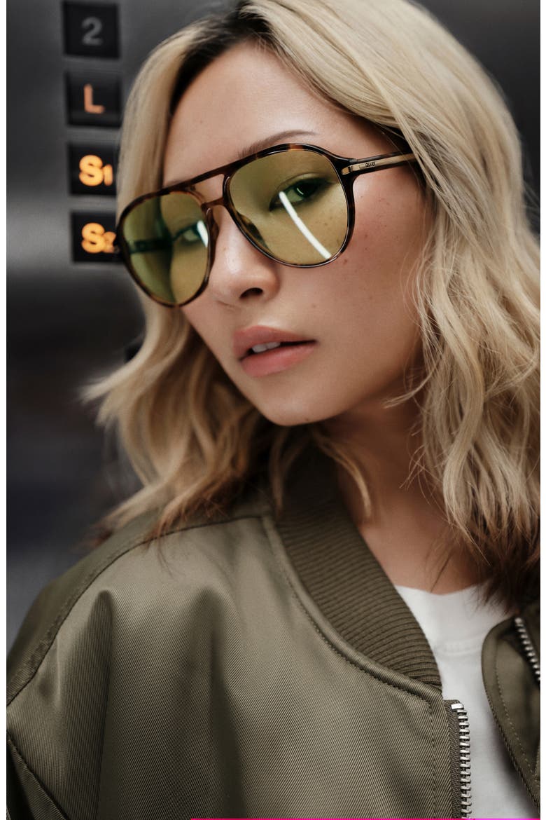 Day One 59mm Aviator Sunglasses, Alternate, color, AMTRT/ZST