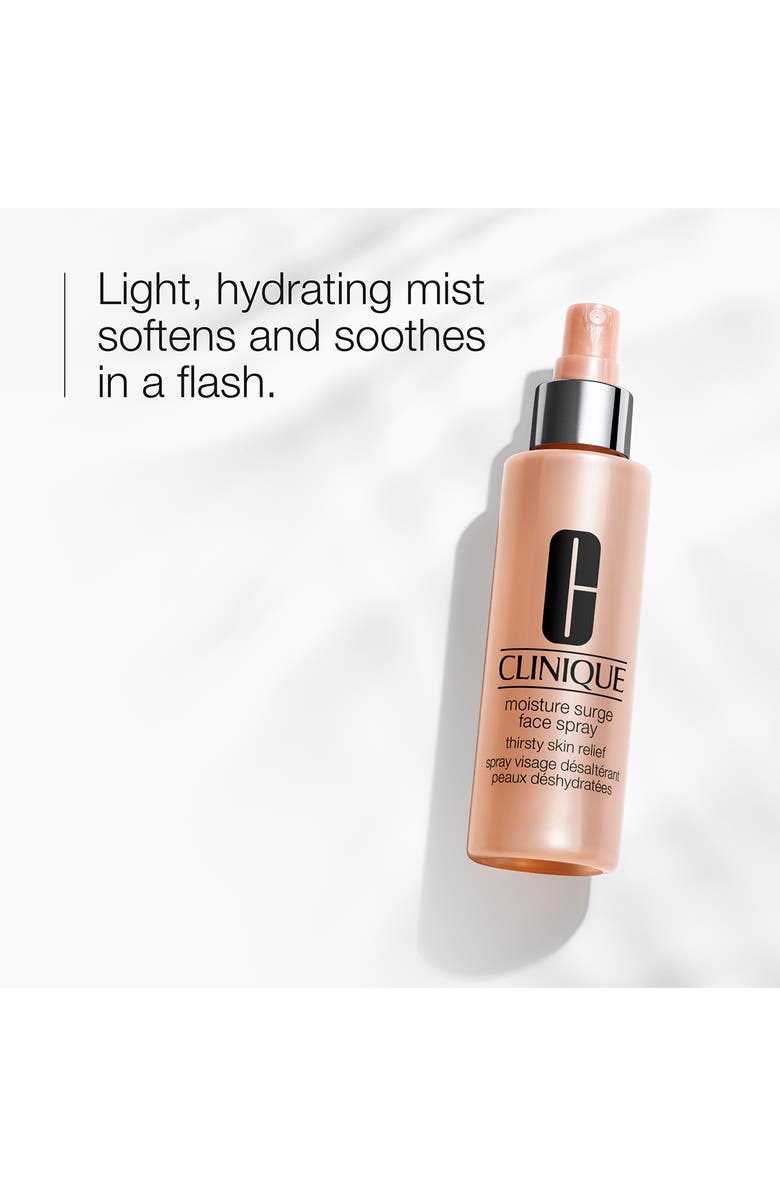 Clinique Moisture Surge<sup>™</sup> Face Spray Thirsty Skin Relief, Alternate, color,