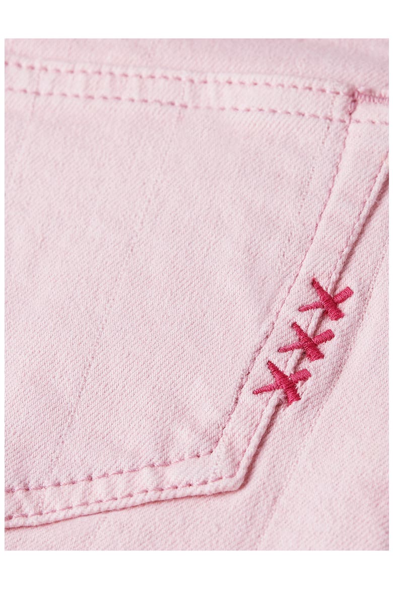 Kids' Denim Skirt, Alternate, color, LILAC SNOW