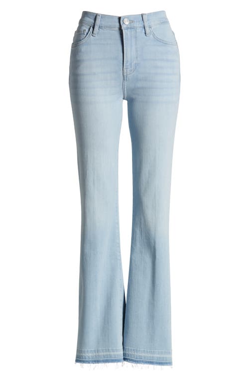 FRAME FRAME LE EASY RELEASED FRAY HEM FLARE JEANS