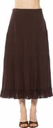 Alexia Admor Amelie Ruffle Tiered Midi Skirt