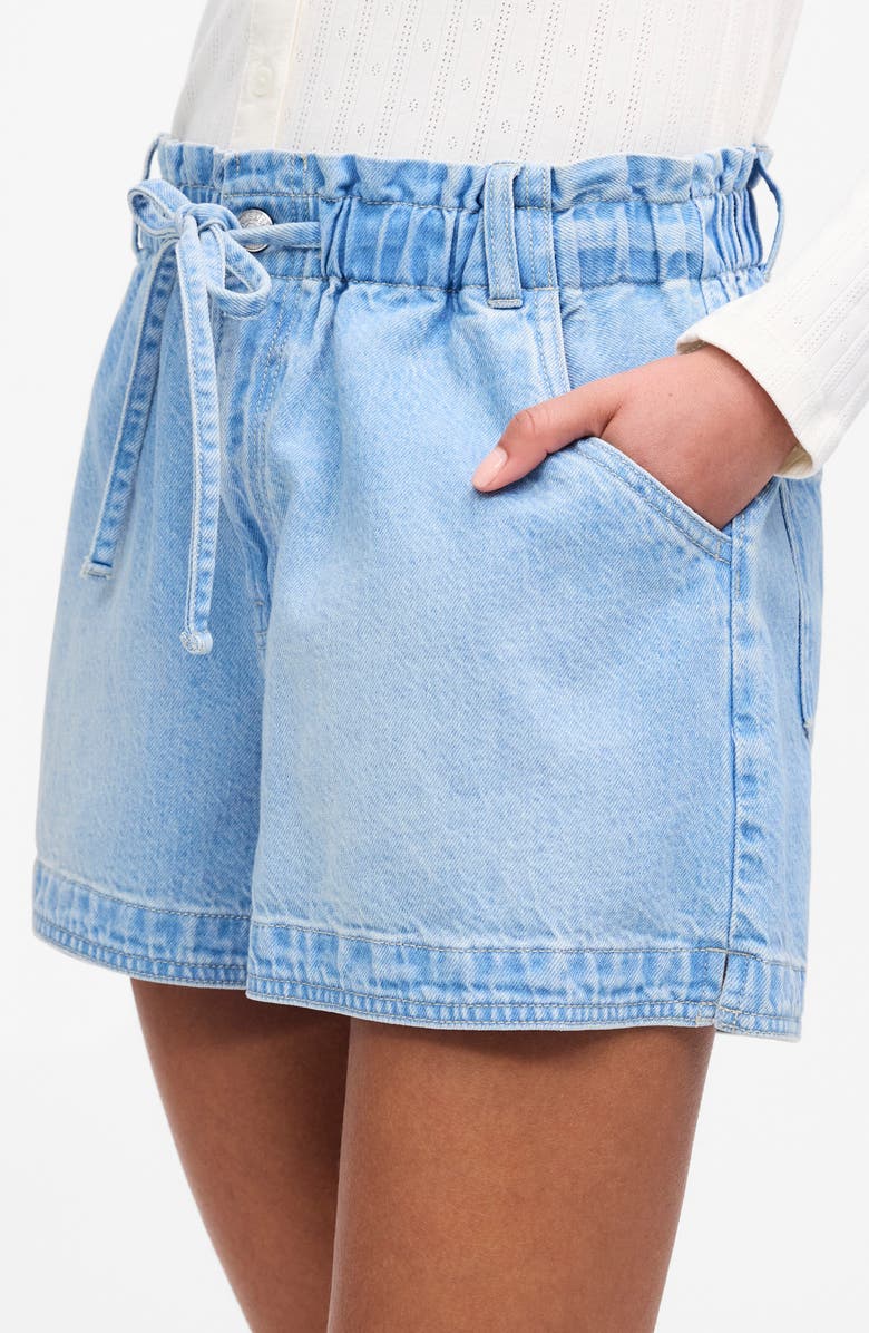Madewell Pull-On Denim Shorts, Alternate, color, Kelleyville Wash