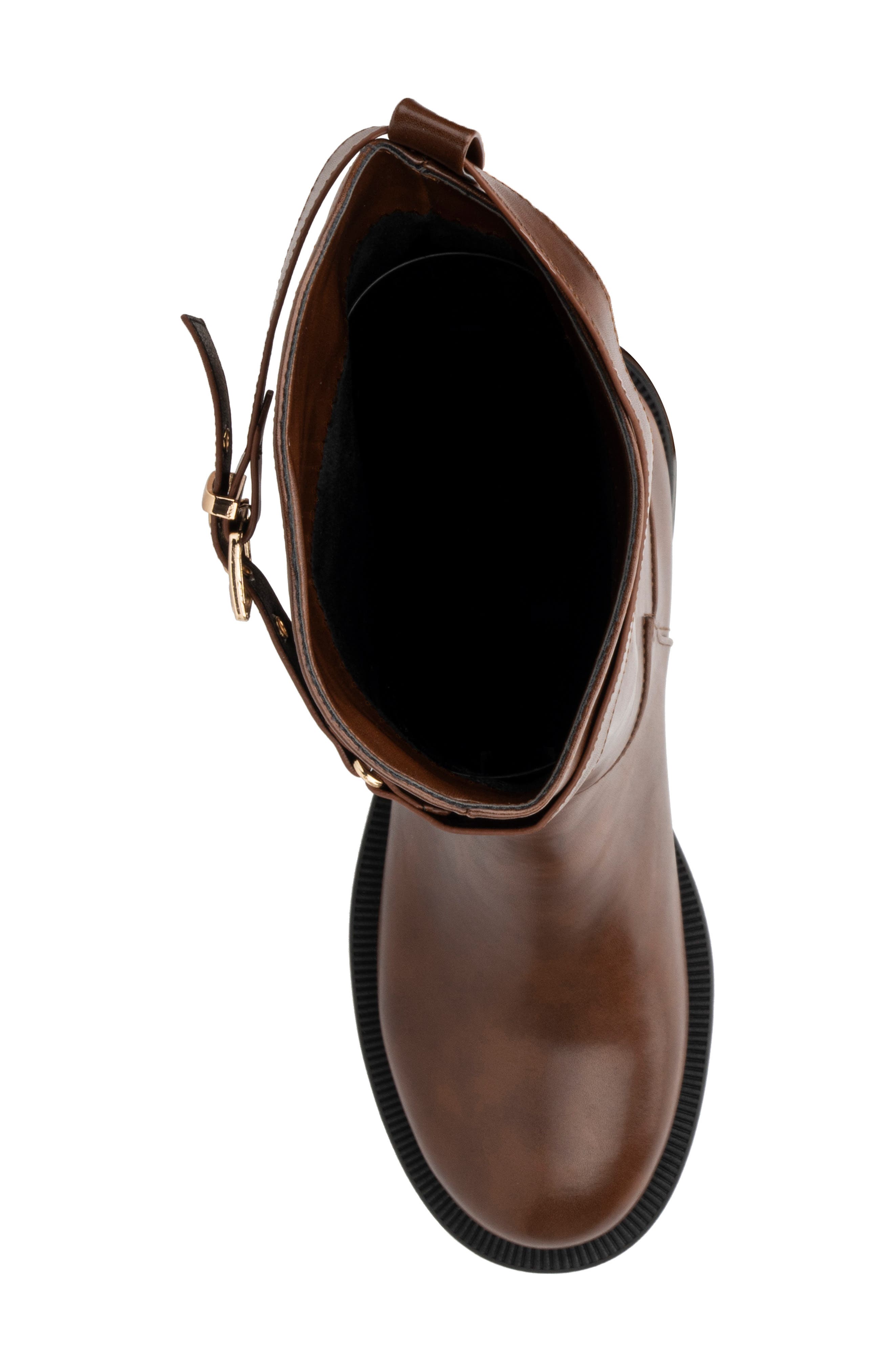 TORGEIS Antonella Buckle Boot, Alternate, color, Brown