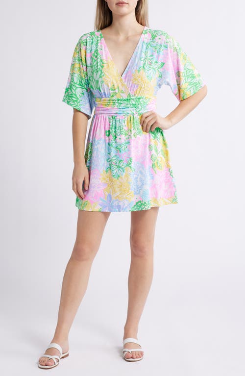 Lilly Pulitzer ® Parigi Floral Skort Romper In Multi Bright Delight Patch