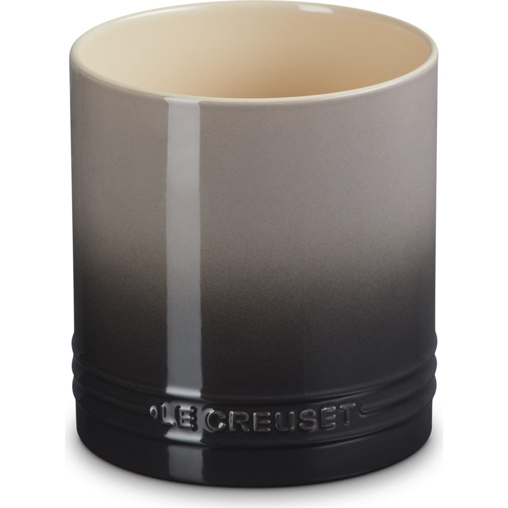 Le Creuset Signature Stoneware Utensil Crock In Black