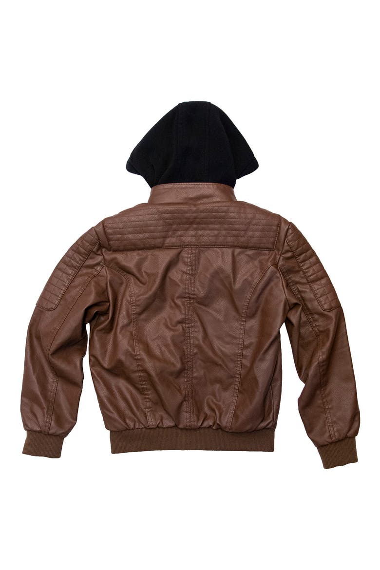 Knit Hood Jacket, Alternate, color, TAN