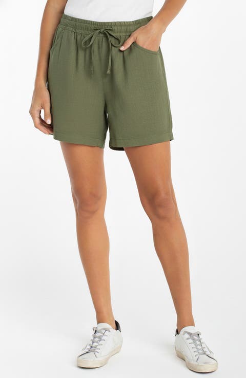 Pull-On Woven Shorts