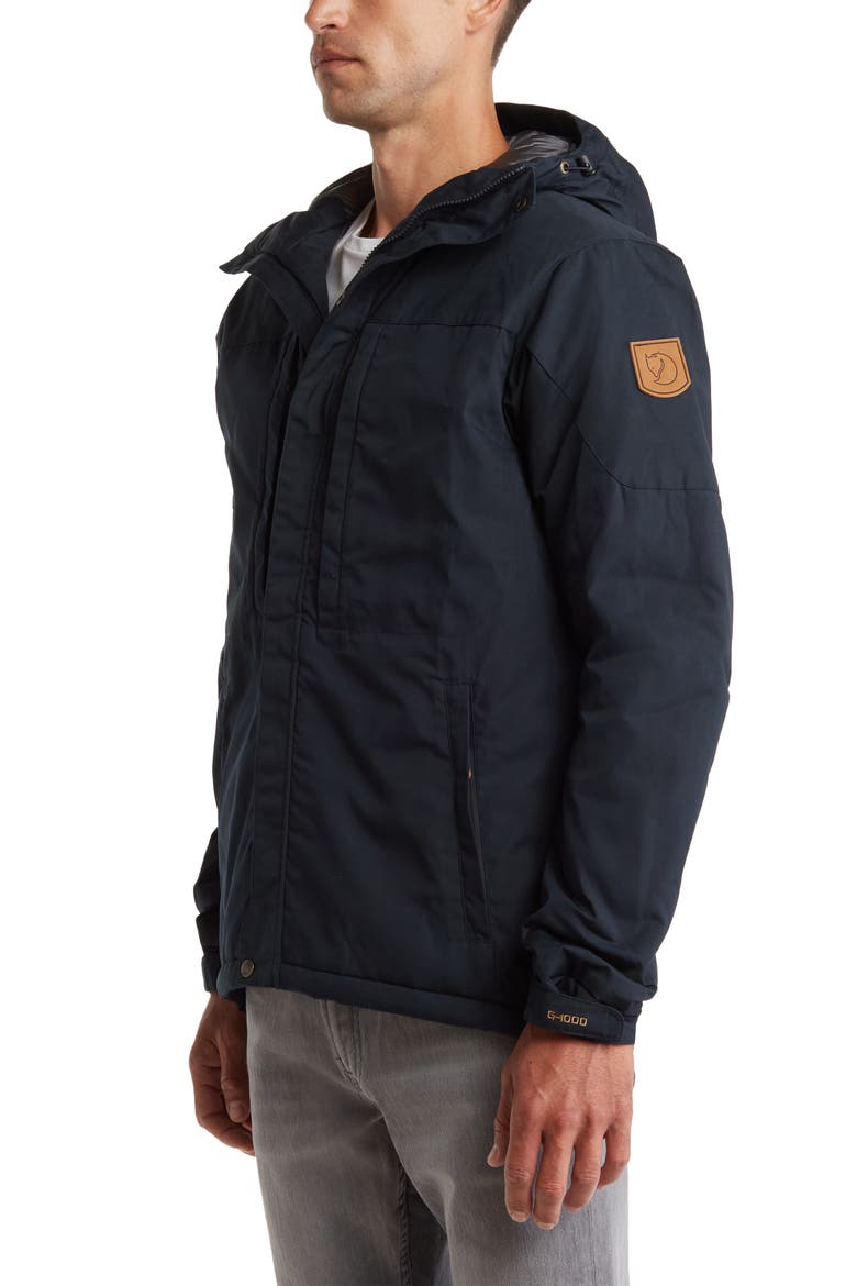 Skogsö Water Resistant Insulated Jacket, Alternate, color, DARK NAVY