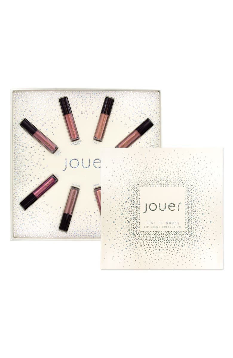 Jouer Best of Nudes Mini Long-Wear Lip Crème Liquid Lipstick Collection, Alternate, color, 